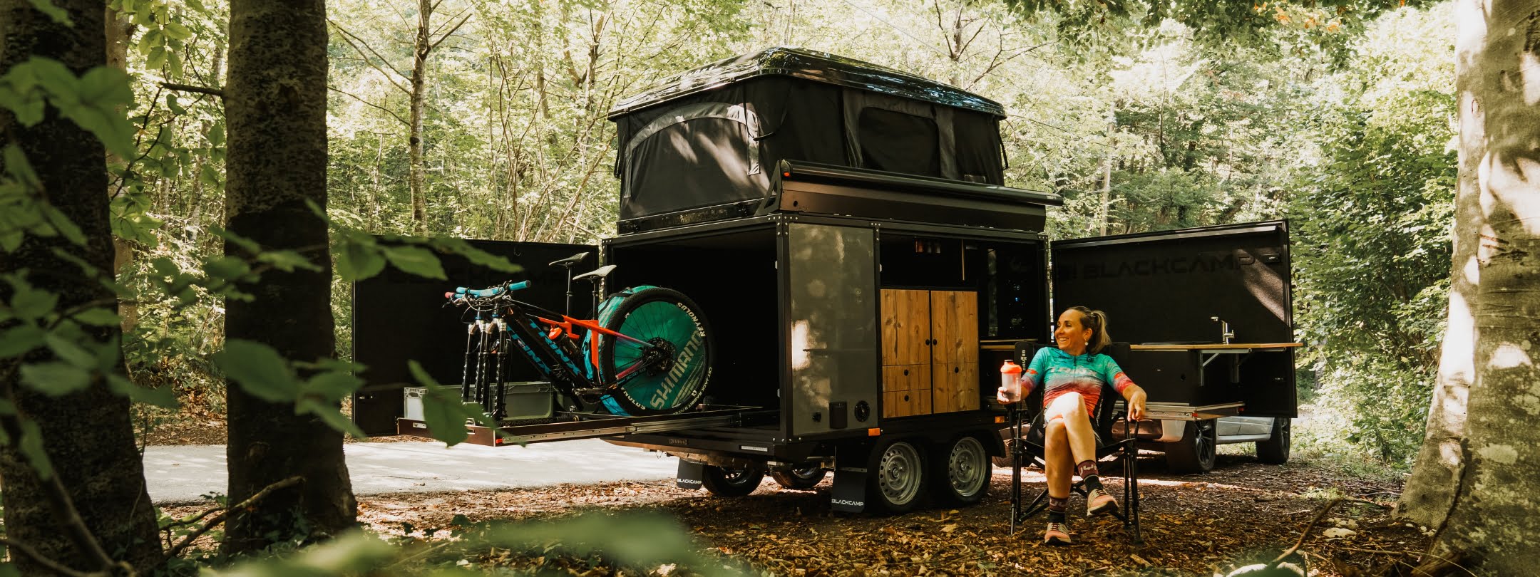 BLACKCAMP Mini-Caravans: Campinganhnger fr Outdoor-Fans