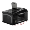 Dachzelt AIR-SKY 360° XL Black Storm mit Dachfenster und Matratze